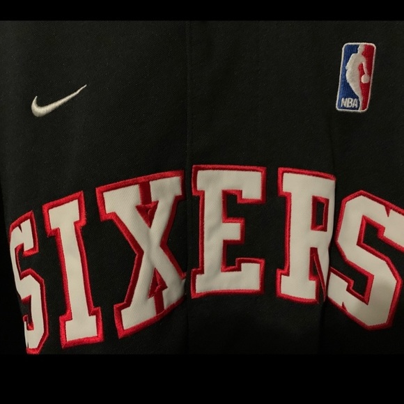 Philadelphia 76ers Nike Team NBA Dr. J 1977 Rewind Embroidered Warm-Up Jersey - Picture 5 of 5